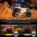 30 Inch Chase Light Strip 180 LED RC Emergency Strobe Lights W/Brake Reverse Turn Signal Rear Tail Lights Bar for UTV ATV Polaris RZR Can-Am Yamaha Side by Sides off Road Golf Cart(Rbwbr)