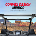 UTV Side Mirrors and Center Mirror with 1.6