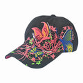 Womens Baseball Caps- Women Ladies Butterfly Baseball Cap Hat Sun Hats #544 Black